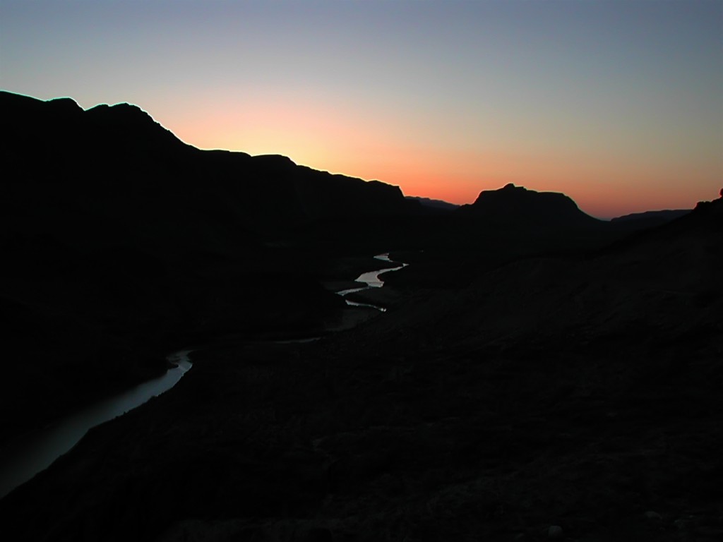 Rio Grande Sunset by Ted Lee Eubanks